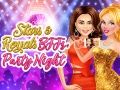 Spēle Zvaigznes un Karalienes BFF: Ballīšu Nakts online