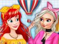 Spēle Modes princeses un balonu festivāls online