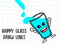 Spēle Laimīgā Glāze: Zīmē Līnijas online