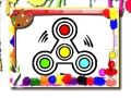 Spēle Fidget Spinner Krāsošanas Grāmata online