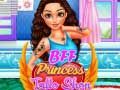 Spēle BFF Princeses Tetovējumu Veikals online