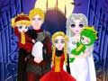Spēle Princese ģimenes Helovīnu kostīms online
