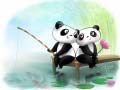 Spēle Slīdošās pandām online