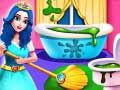 Spēle Princeses Mājas Tīrīšana online