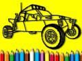 Spēle Atpakaļ skolā: Rallija auto krāsojamā grāmata online