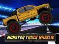 Spēle Monster Truck Wheelie online