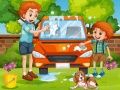 Spēle Slēptie auto mazgāšanā online