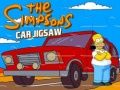 Spēle Simpsonu auto puzle online