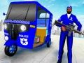 Spēle Policijas auto rikša taksometrs online