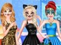 Spēle Princese Dzīvnieku Stila Modes Ballīte online