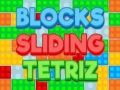 Spēle Slīdošie Bloki Tetris online