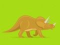 Spēle Mīļi dinozauri krāsošana online