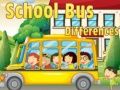 Spēle Atšķirības skolas autobusā online