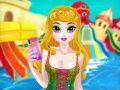 Spēle Tropu princese un rožu princese šuj peldbikses online