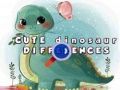 Spēle Mīļie Dinosauri: Atšķirības online