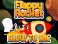Spēle Pūstošais Flappy Raķete online