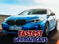 Spēle Ātrākie vācu automobiļi online