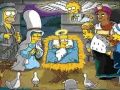 Spēle Simpsonu Ziemassvētku Puzle online