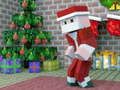 Spēle MineCraft Ziemassvētku Puzle online