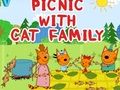 Spēle Pikniks ar kaķu ģimeni online
