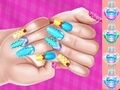 Spēle Elsa princeses tēma nagu māksla DIY online
