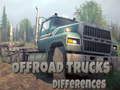 Spēle Atšķirības Offroad Kravas Automobiļiem online