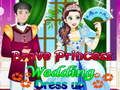 Spēle Drosmīgā princeses kāzu apģērbs online