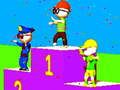 Spēle Knockout Fall Guys 3D Karaliskais Skrējiens online