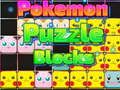 Spēle Pokémon Puzles Bloki online