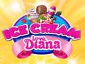 Spēle Saldējums Mīlestība Diana online