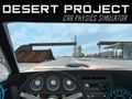 Spēle Tuksnesa projekta automašīnu fizikas simulators online