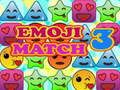 Spēle Emoji Match 3 online