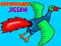 Spēle Skaistie Dinosauri: Pužļu spēle online