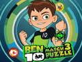 Spēle Ben 10: 3 vienā rindā puzle online