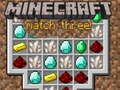 Spēle Minecraft Trīs Vienā Rindā online
