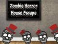 Spēle Zombie Šausmu Mājas Izbēgšana online