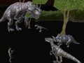Spēle Pusnakts Daudzspēļu Dinozauru Medības online
