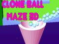 Spēle Klonu Bumba Labirints 3D online