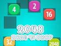 Spēle 2048 Velciet un  Nometiet online