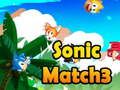 Spēle Sonic Match3 online