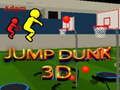 Spēle Lēkšana Un Dunks 3D online
