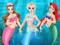 Spēle Princese pirmā palīdzība jūras meitenes valstībā online
