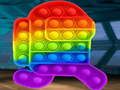 Spēle Among Us Pop It Pu puzzle online