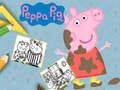 Spēle Peppa Piga krāsojamā grāmata online