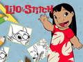 Spēle Krāsojamā grāmata Lilo un Stitch online