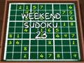 Spēle Nedēļas Nogales Sudoku 23 online