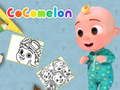 Spēle Cocomelon Krāsojamā Grāmata online