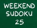 Spēle Brīvdienu Sudoku 25 online