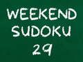 Spēle Nedēļas Nogales Sudoku 29 online