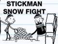 Spēle StickMan Sniega Cīņa online